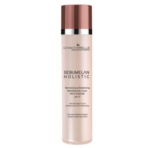 Sebumelan šviesinantis, normalizuojantis ir matizuojantis dieninis kremas SPF25 UVA/UVB pH 4,5