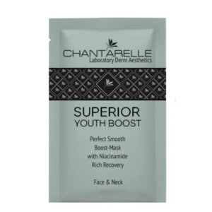 Superior Youth Boost glotninanti kaukė su niacinamidu
